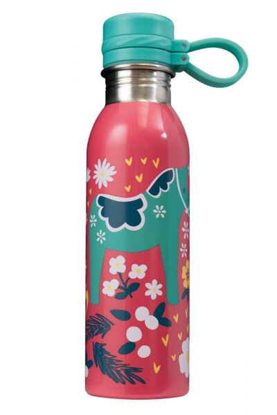 Große Trinkflasche Dala pink