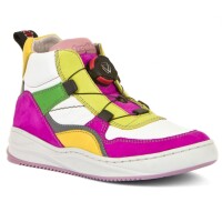 Harry Sneaker Twist white fuxia