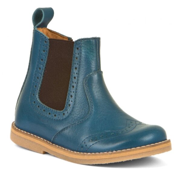 Chelys Chelsea Boots Lochmuster dark denim