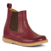 Chelys Chelsea Boots Lochmuster bordeaux
