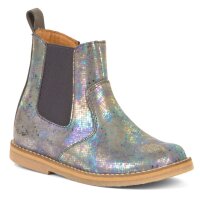 Chelys Chelsea Boots grey silver