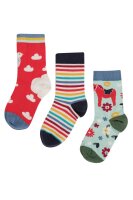 Socken 3er Pack Schneehuhn