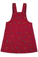 Latzkleid Cord preiselbeere