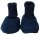 Puschen Wollfleece marine
