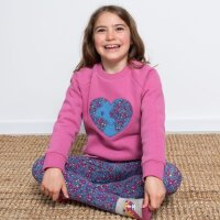 Leggings Bl&uuml;mchen pink