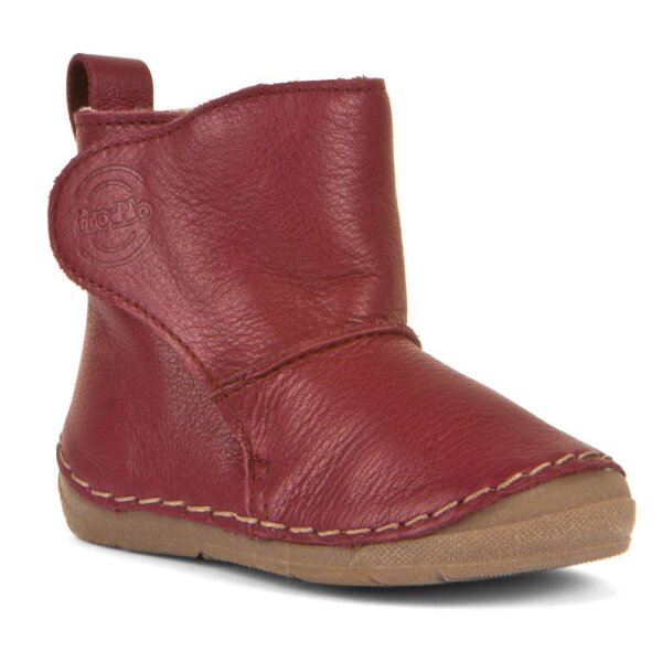 Paix Winter Stiefel Lammfell bordeaux