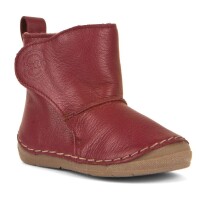 Paix Winter Stiefel Lammfell bordeaux