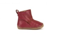 Paix Winter Stiefel Lammfell bordeaux