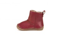 Paix Winter Stiefel Lammfell bordeaux