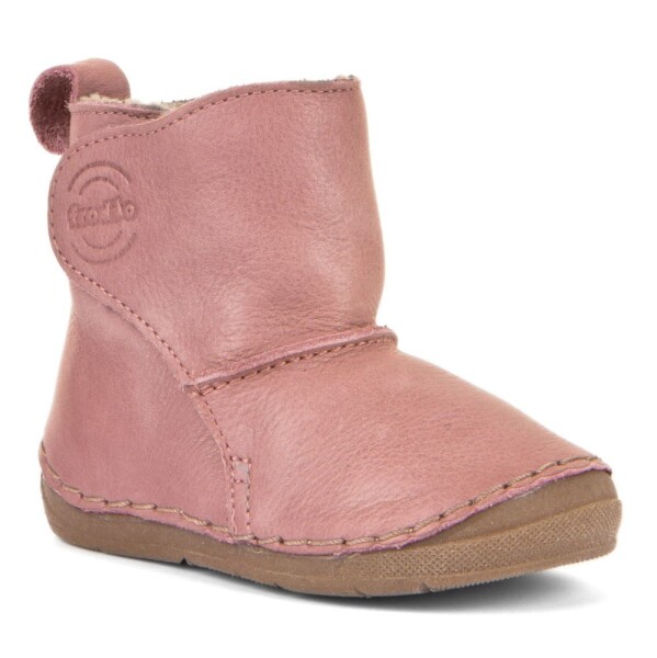 Paix Winter Stiefel Lammfell pink