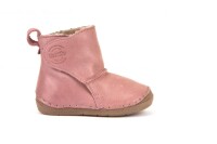 Paix Winter Stiefel Lammfell pink