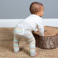 Strickleggings Katze pastell