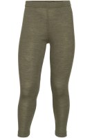 Leggings Wolle/Seide olive