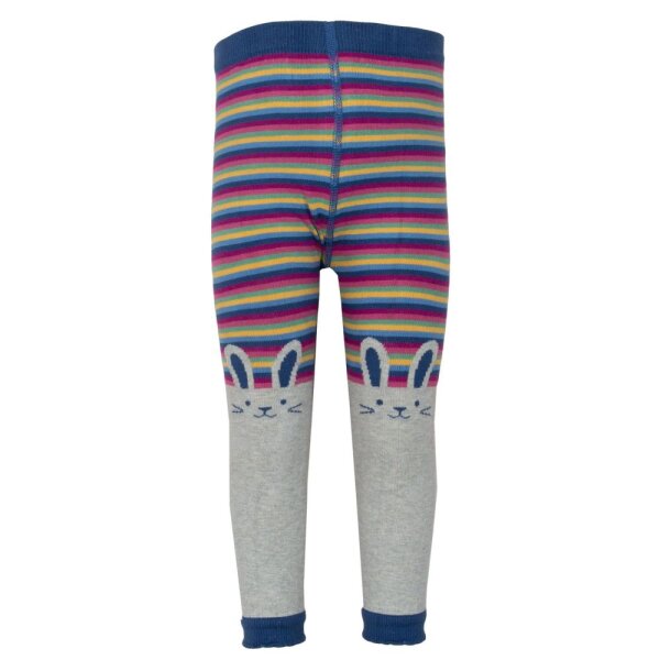 Strickleggings Hase grau