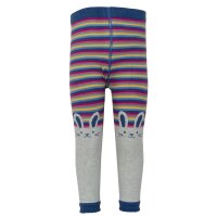 Strickleggings Hase grau