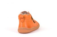 Barefoot Klett Lammfell orange