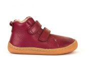 Barefoot Klett Lammfell bordeaux