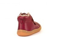 Barefoot Klett Lammfell bordeaux
