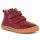 Barefoot Klett Lammfell bordeaux
