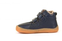Barefoot Klett Lammfell dark blue