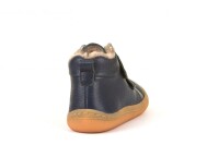 Barefoot Klett Lammfell dark blue