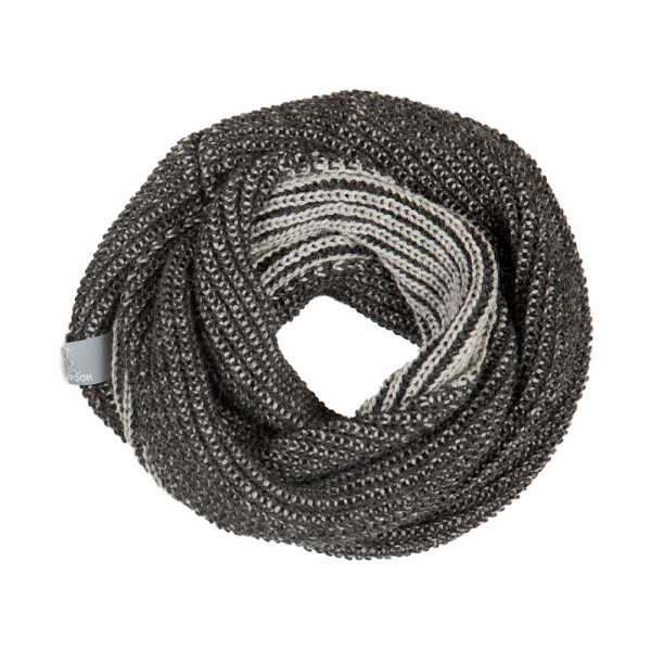 Hansen Loop Wolle anthrazit-grau