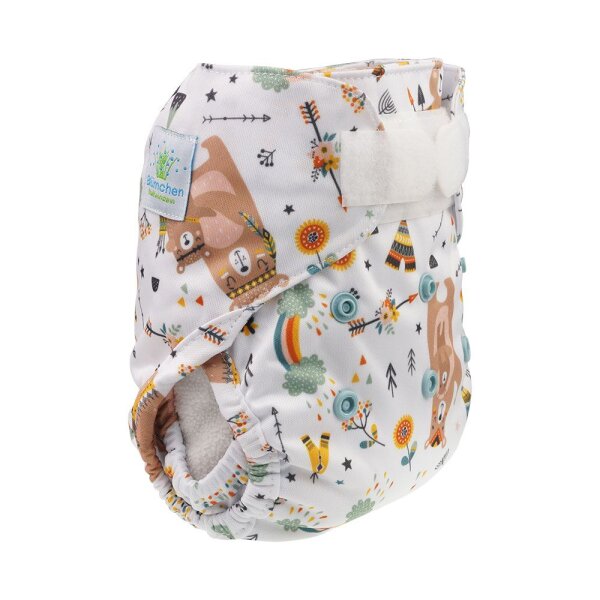 Newborn Überhose Klett Mama Bär