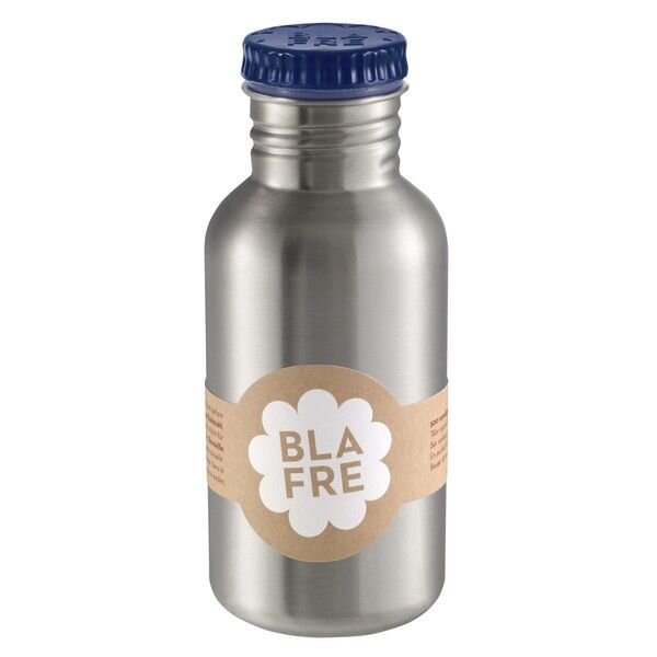 Blafre Edelstahl Trinkflasche 500ml navy