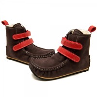 Winterstiefel Yeti Wool Brown Red
