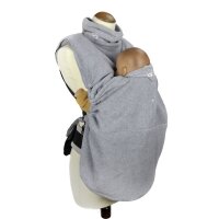 MaM Snuggle Tragecover Silver Cloud