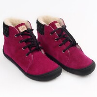 Winterboots Beetle Wool Fuxia