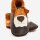 Leder-Hausschuhe Hund Eddy braun