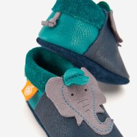 Leder-Hausschuhe Elefant Jonathan
