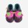 Leder-Hausschuhe Vogel Birdie aubergine