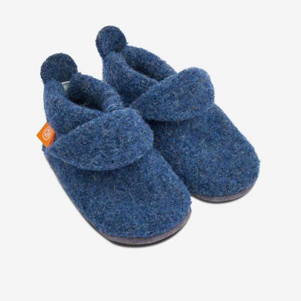 Filz-Hausschuhe Wolli jeans