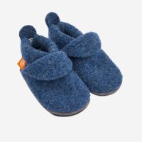 Filz-Hausschuhe Wolli jeans