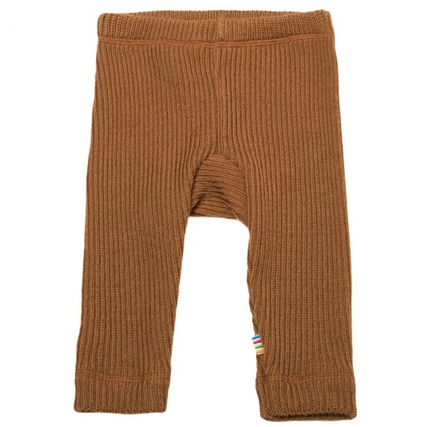 Strick-Leggings Wolle kupfer