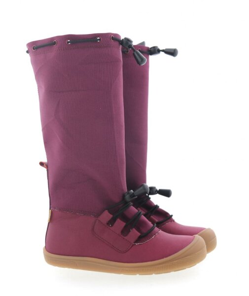 Rana Regenstiefel Merino bordeaux