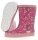 Gummistiefel Barefoot Flowers fuchsia