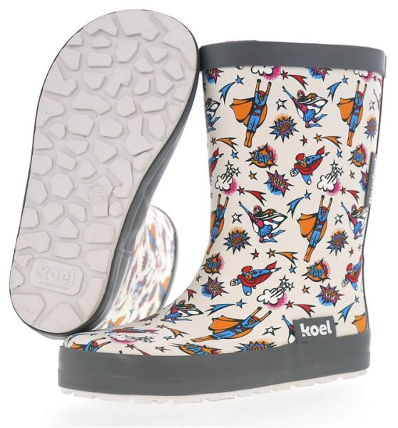 Gummistiefel Barefoot Superheroes