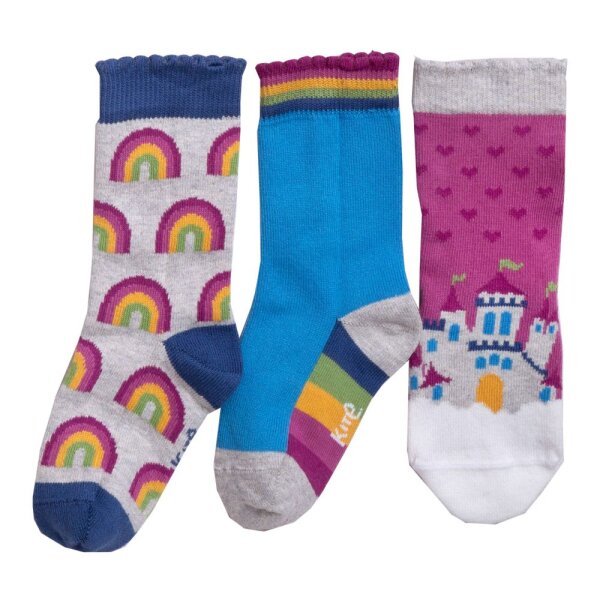 Socken 3er Pack Wolkenschloss