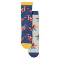 Socken warm 2er Pack Drachen