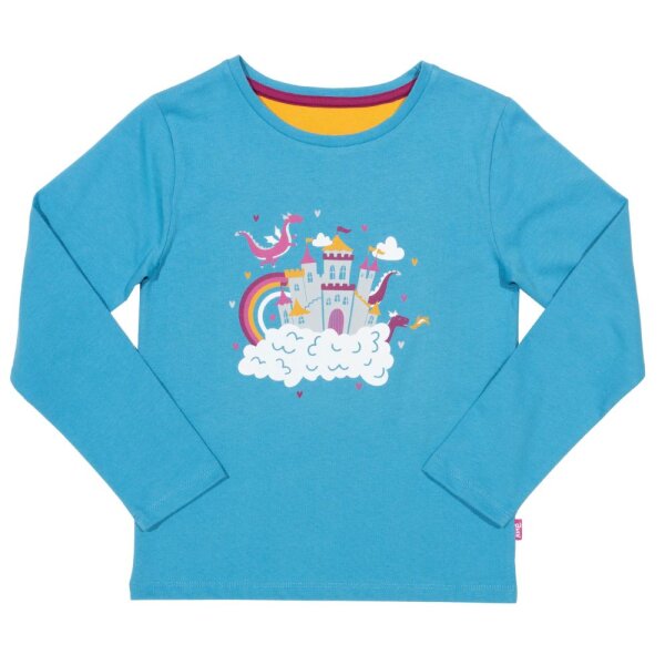 Shirt lang Wolkenschloss