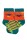 Stoppersocken Spinne orange