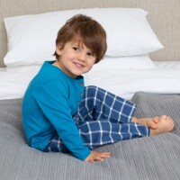 Pyjama lang Cranborne blau