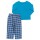 Pyjama lang Cranborne blau