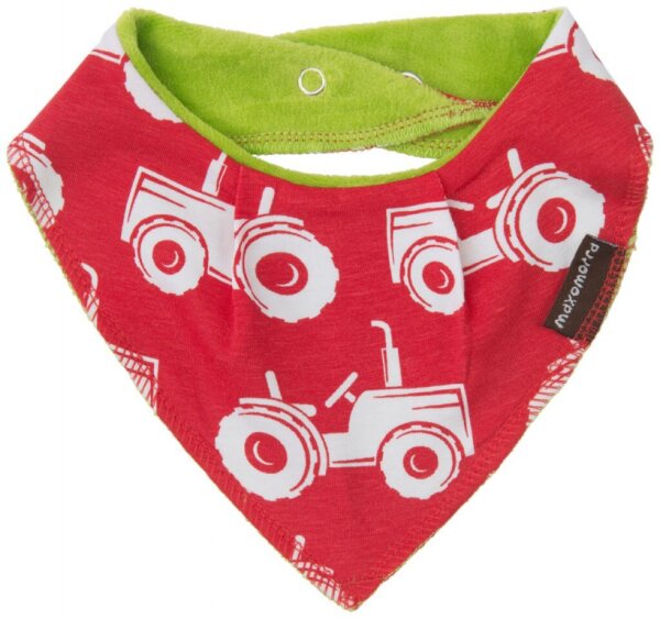 Dreieckstuch Traktor rot