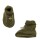 Wollfleece Booties Soft Wolle moss