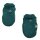 Wollfleece Handschuhe Soft Wolle peacock
