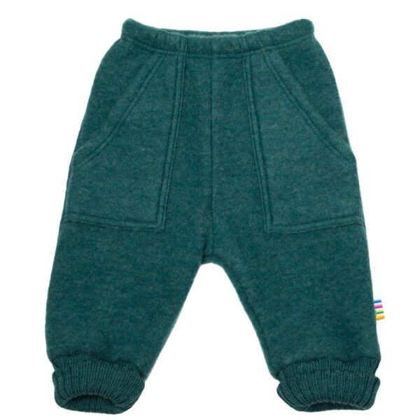 Wollfleece-Hose Soft Wolle peacock